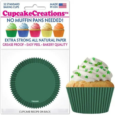 STANDARD CUPCAKE HUNTER GREEN