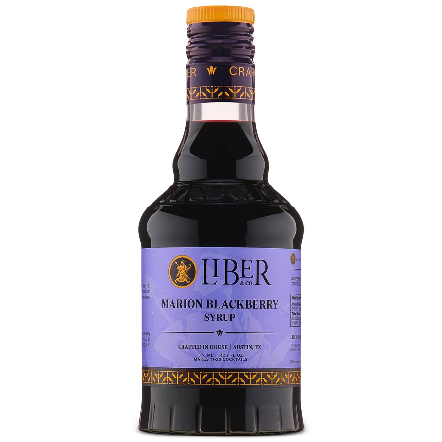 MARION BLACKBERRY SYRUP 375 ML