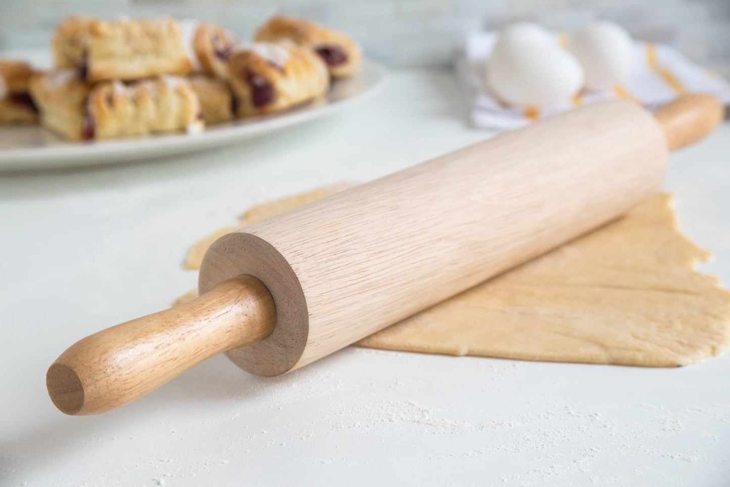 BEECHWOOD ROLLING PIN 10.25"