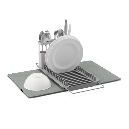 UDRY OVER THE SINK DISH RACK WITH MAT