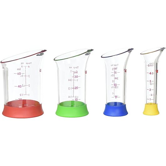 OXO MINI MEASURING BEAKER SET 4