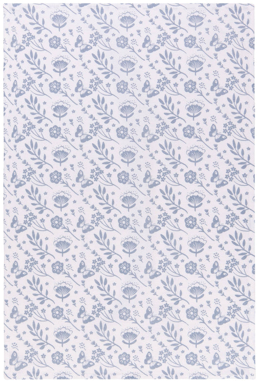 MORNING MEADOW FLOURSACK DISHTOWELS SET OF 2