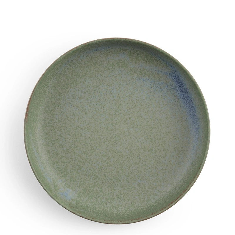 TERRA GREEN PASTA PLATE 8"