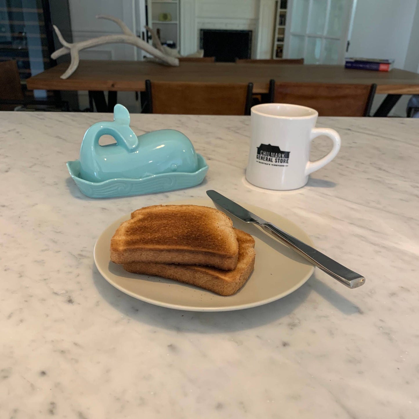 WHALE BUTTER DISH