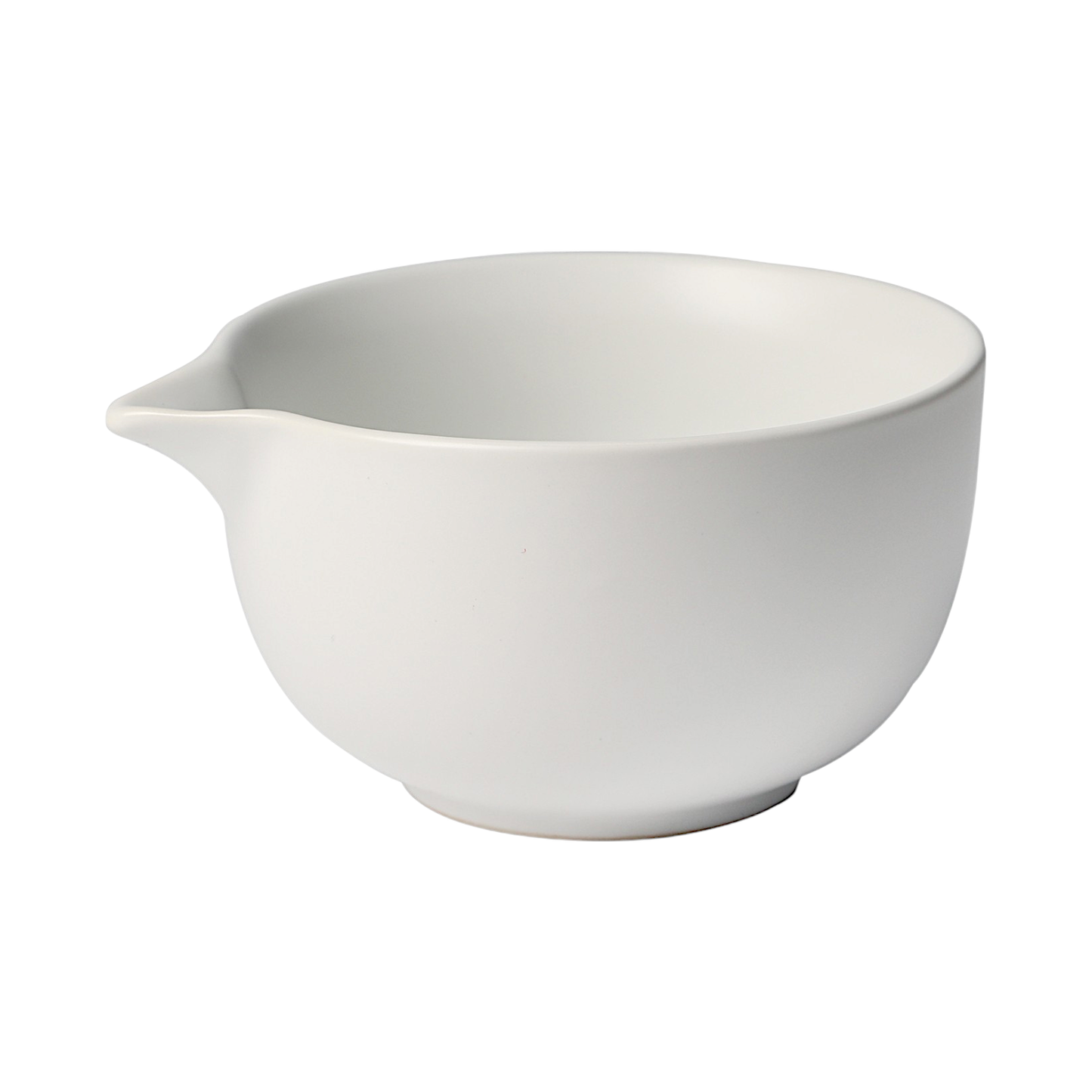 10oz Matcha Latte Bowl With Spout White Matte (1/36)