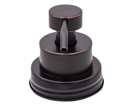 Foaming Soap Pump Dispenser W/Jar-Oil rubbed bronze
