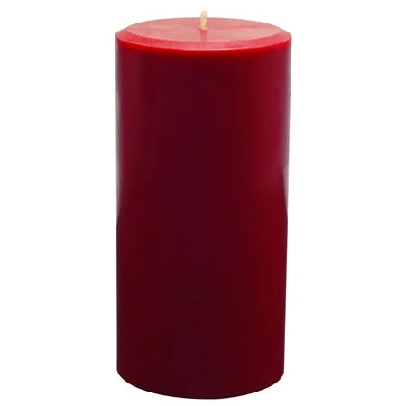 UNFRAGRANCED PILLAR 3X6 BORDEAUX