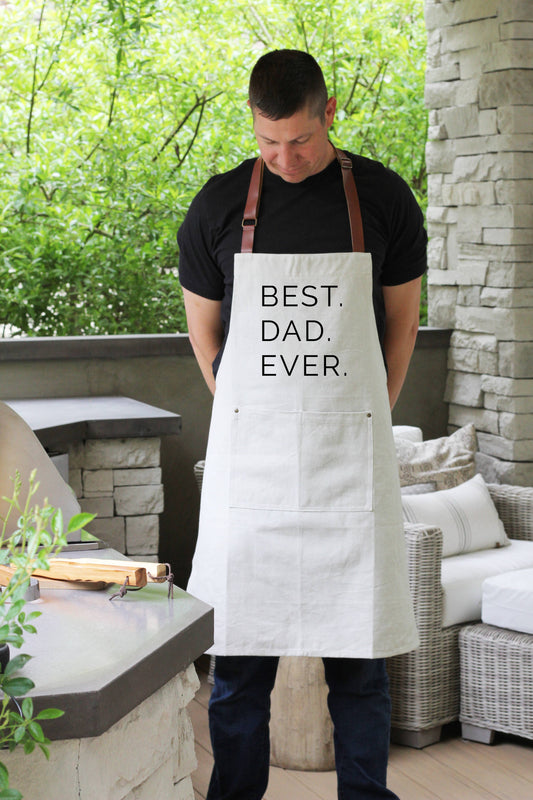 BEST DAD EVER CHEF APRON