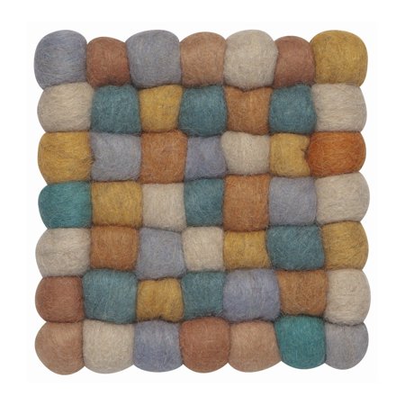 TRIVET OCHER DOT