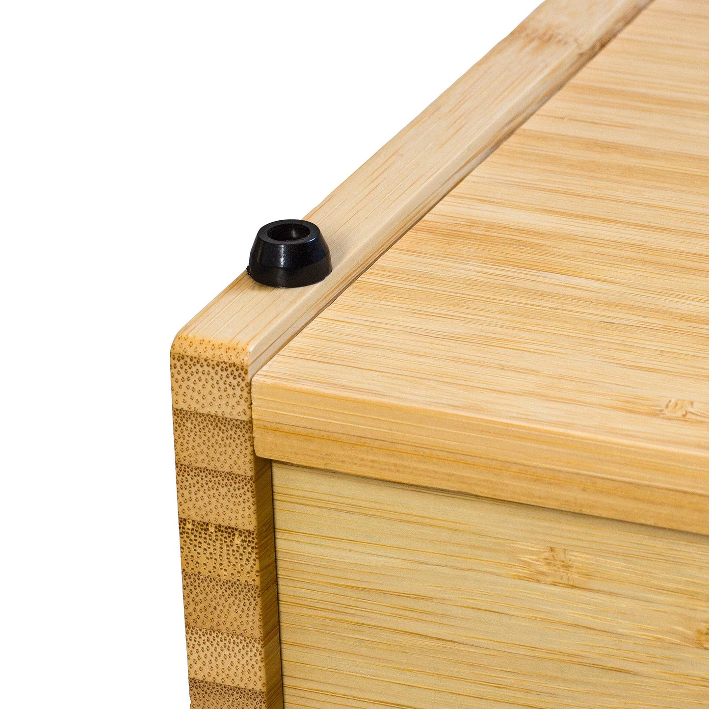Crumb Catcher Bread Box with Removable Cutting Board Door