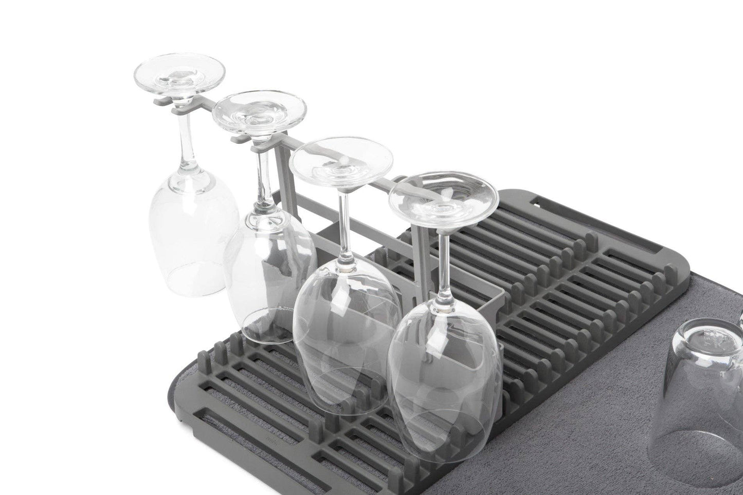 UDRY DISH RACK & UTENSIL CADDY WITH MAT