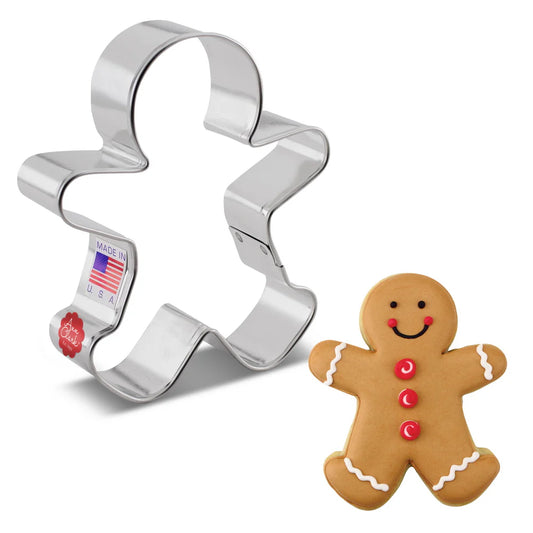 GINGERBREAD MAN COOKIE CUTTER 3.75"