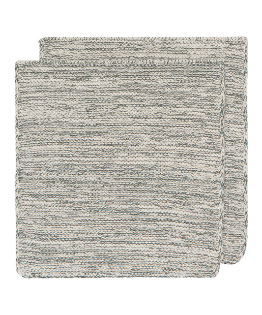 DISH CLOTHS SET OF 2 JADE