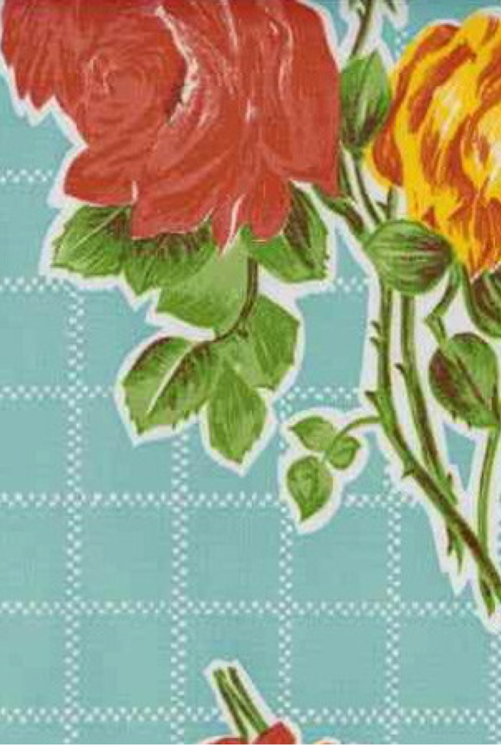 TABLECLOTH ROSEGALL LIGHT BLUE 84 X 47.5