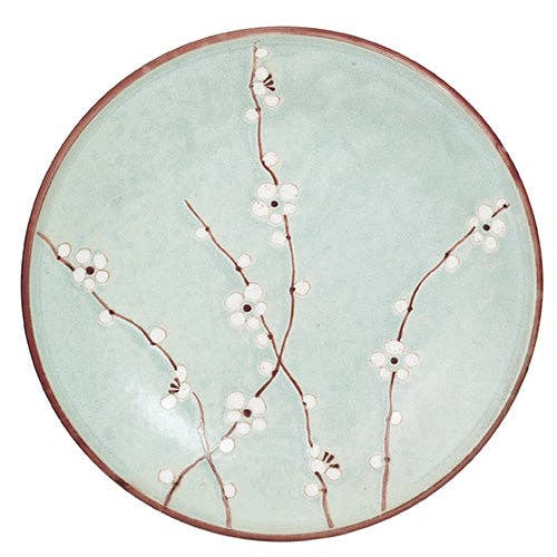 SOUSHUN SAKURA CHERRY BLOSSOMS PLATE 9.75"