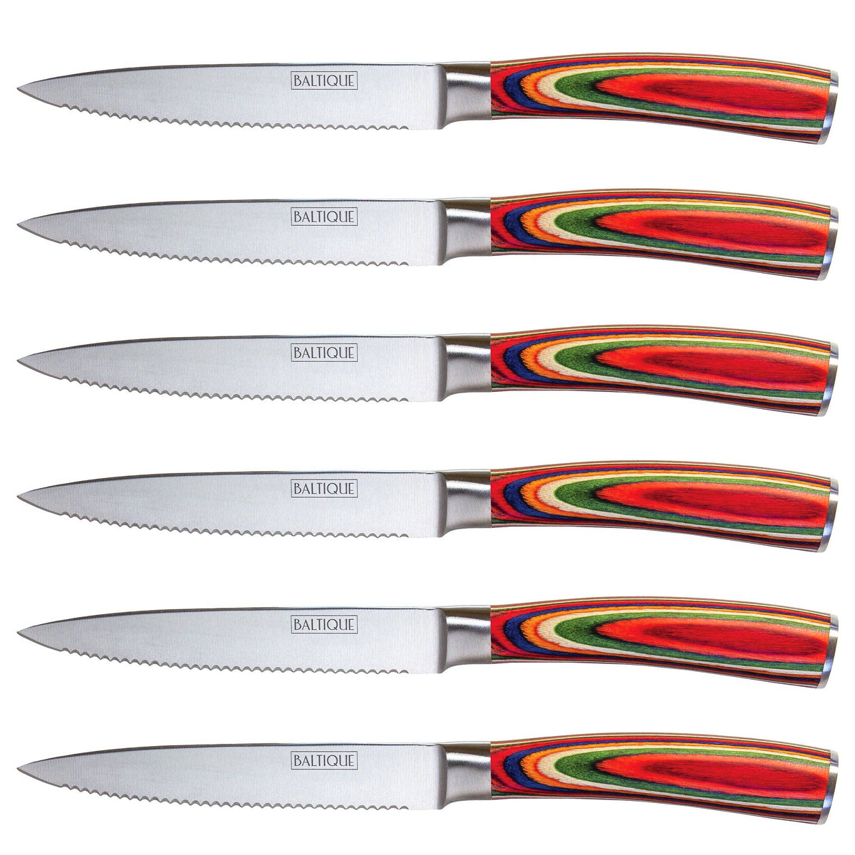Baltique® Marrakesh Collection 6-Pc. Steak Knife Set