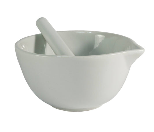 Porcelain Mortar & Pestle 13oz