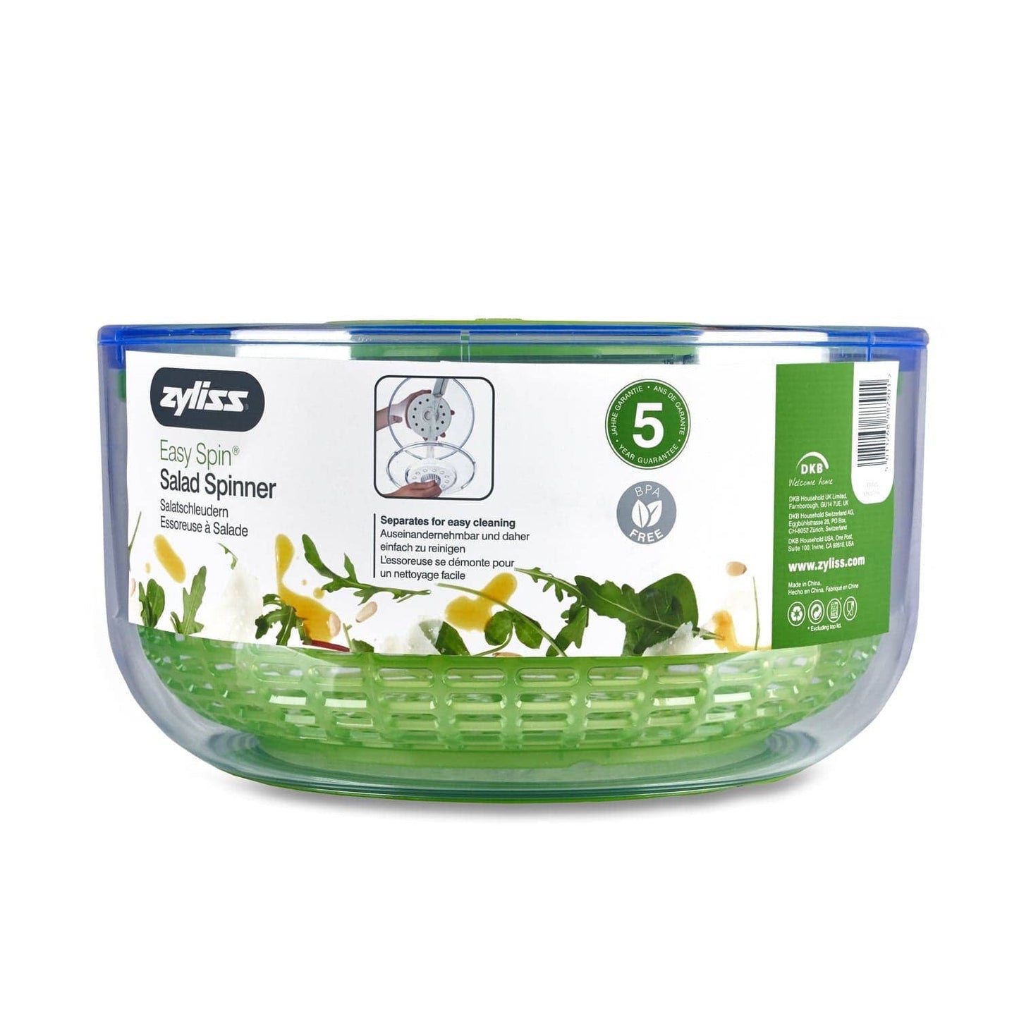 ZYLISS EASY SPIN SALAD SPINNER