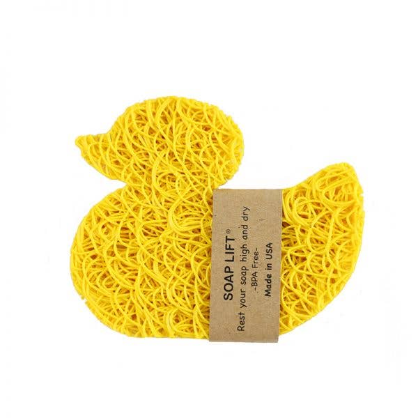 DUCK SOAP LIFT SOAP SAVER - YELLOW