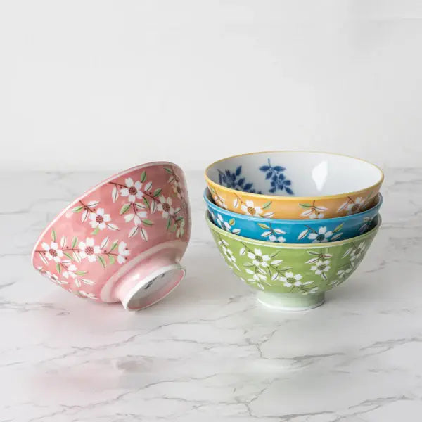 Porcelain Rice Bowl 4.5" Yellow