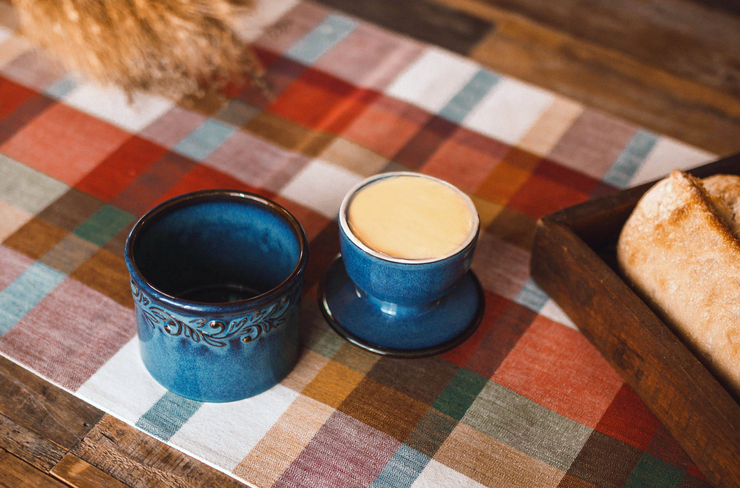 The Original Butter Bell® Crock - Antique Denim Blue