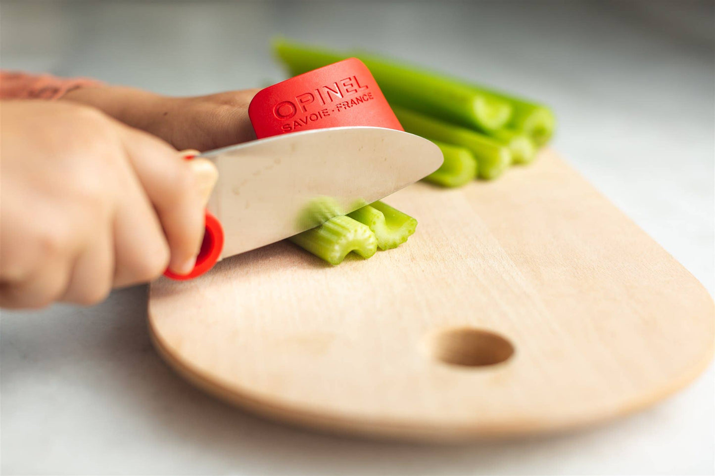 LE PETIT CHEF 3 PC KNIFE SET RED