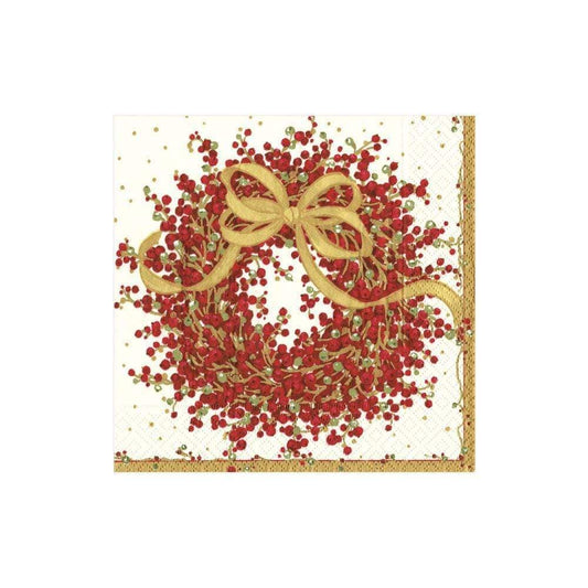 COCKTAIL NAPKIN PEPPERBERRY