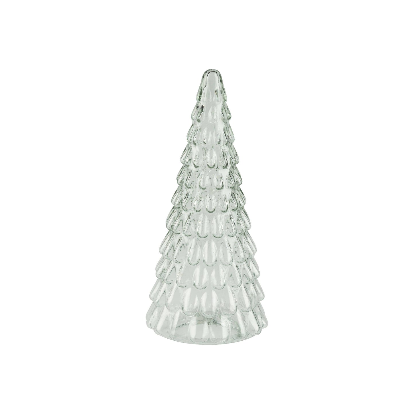 MOLDED GLASS TABLE TOP TREE 12"