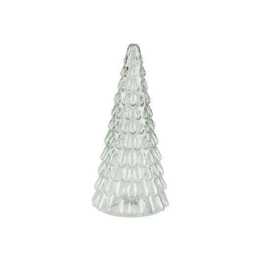 MOLDED GLASS TABLE TOP TREE 12"