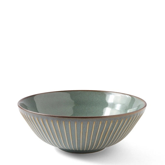 AIYA GREEN BOWL 8.5"