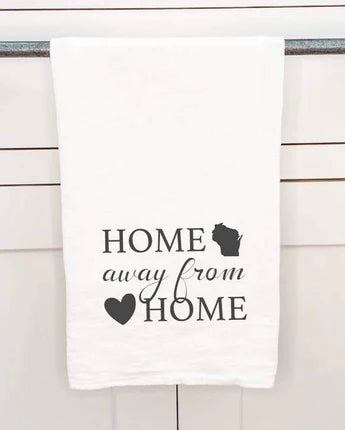DISHTOWEL HOME AWAY FROM HOME