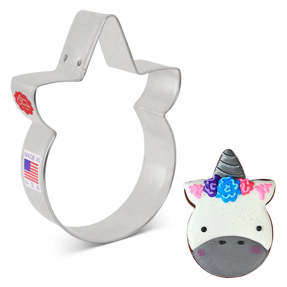 UNICORN FACE COOKIE CUTTER