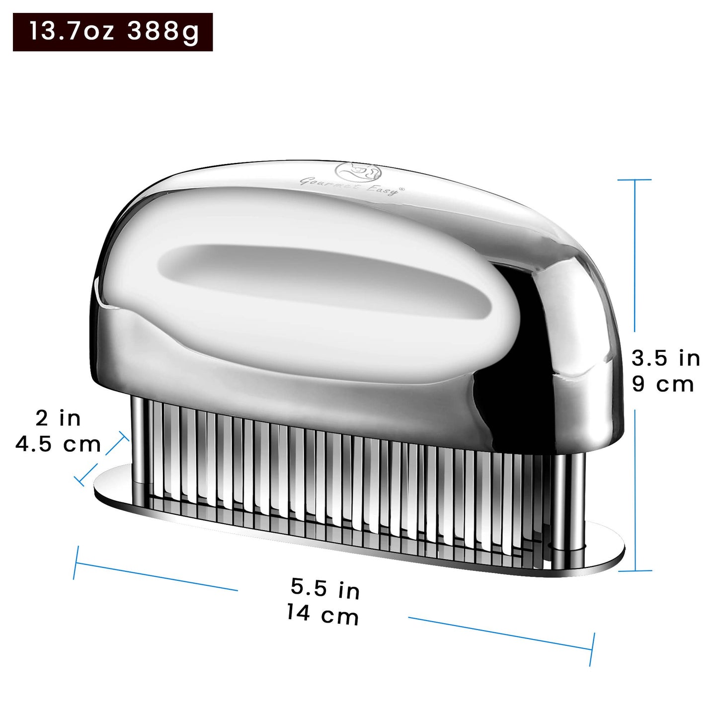 Meat Tenderizer Tool Sharp Needle Blades Stainless Steel