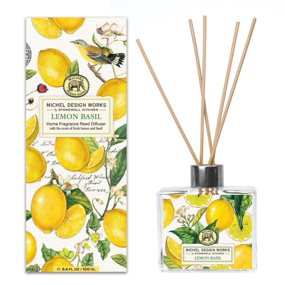 MDW LEMON BASIL REED DIFFUSER