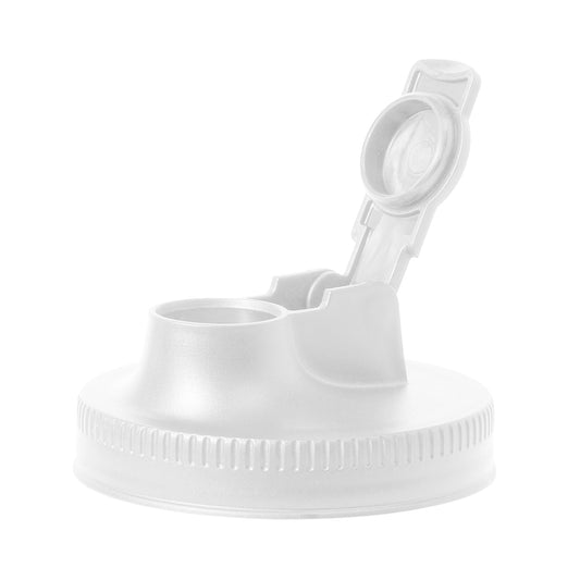 JARWARE LIDS WIDE MOUTH S/2 WHITE