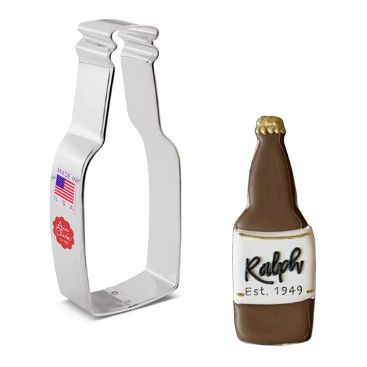 BEER BOTTLE COOKIE CUTTER