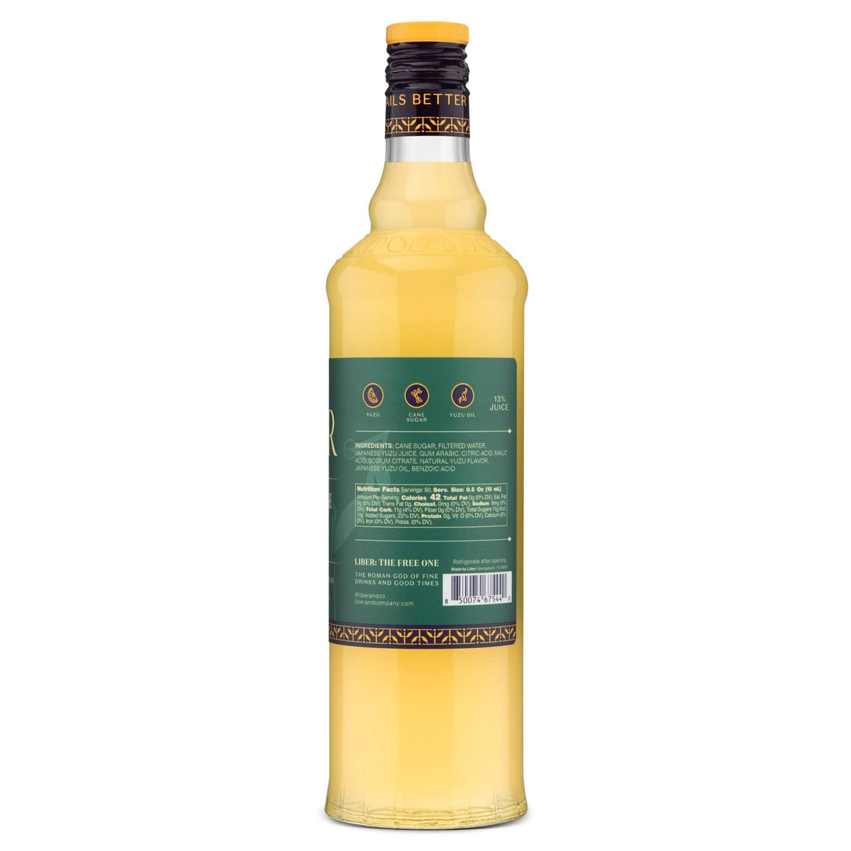 Japanese Yuzu Syrup: 750 mL
