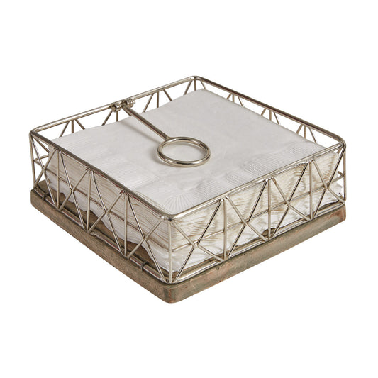 CRESTWOOD BEVERAGE NAPKIN HOLDER