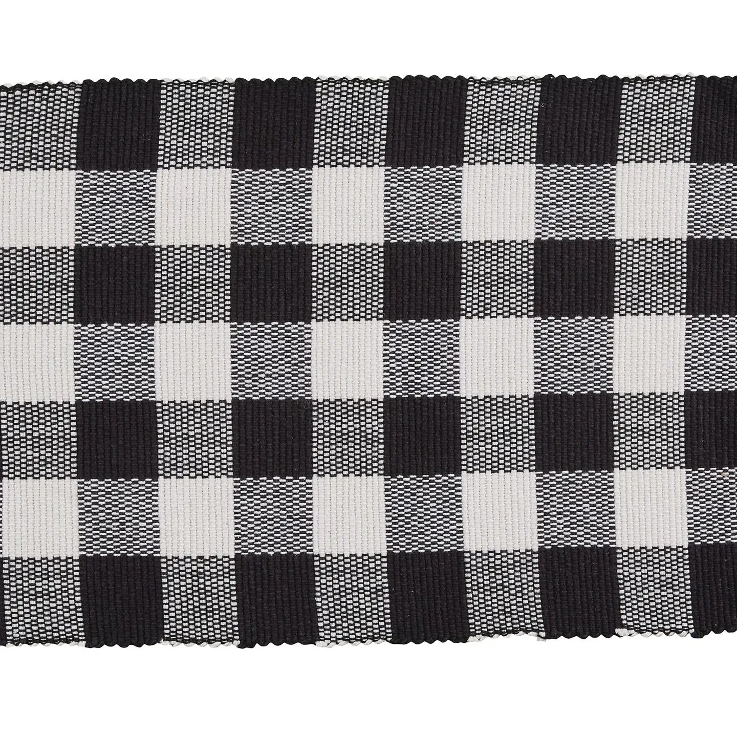 WICKLOW PLACEMAT - BLACK/CREAM