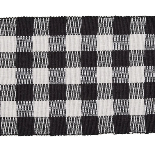 WICKLOW PLACEMAT - BLACK/CREAM