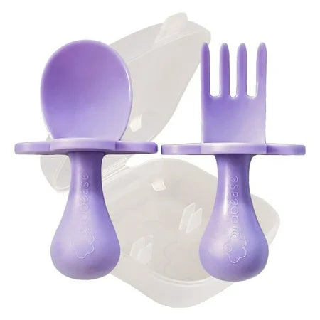 GRABEASE FORK & SPOON LAVENDER