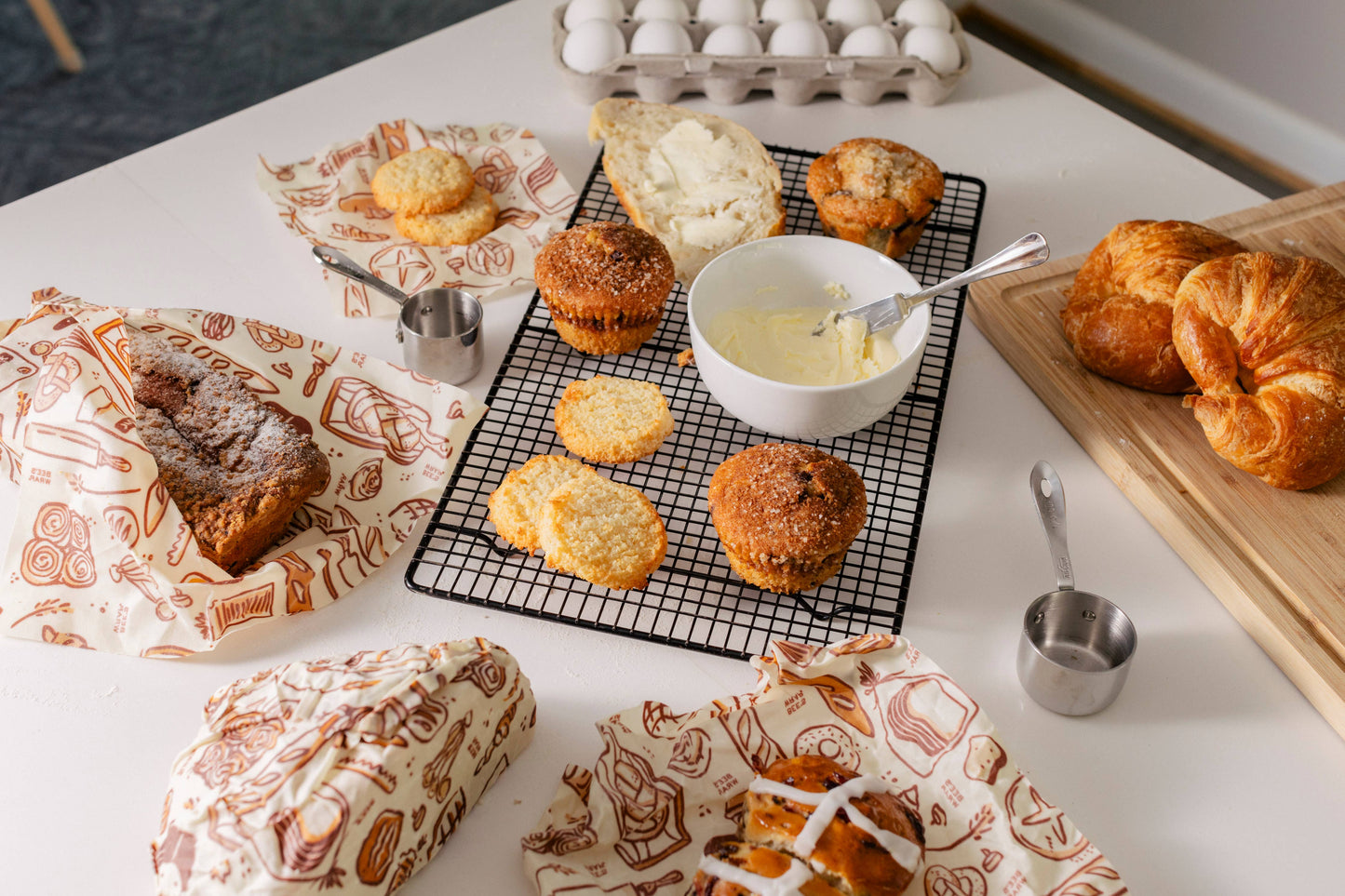 Bees Wrap Cut-to-Size Roll - Bakery Lane