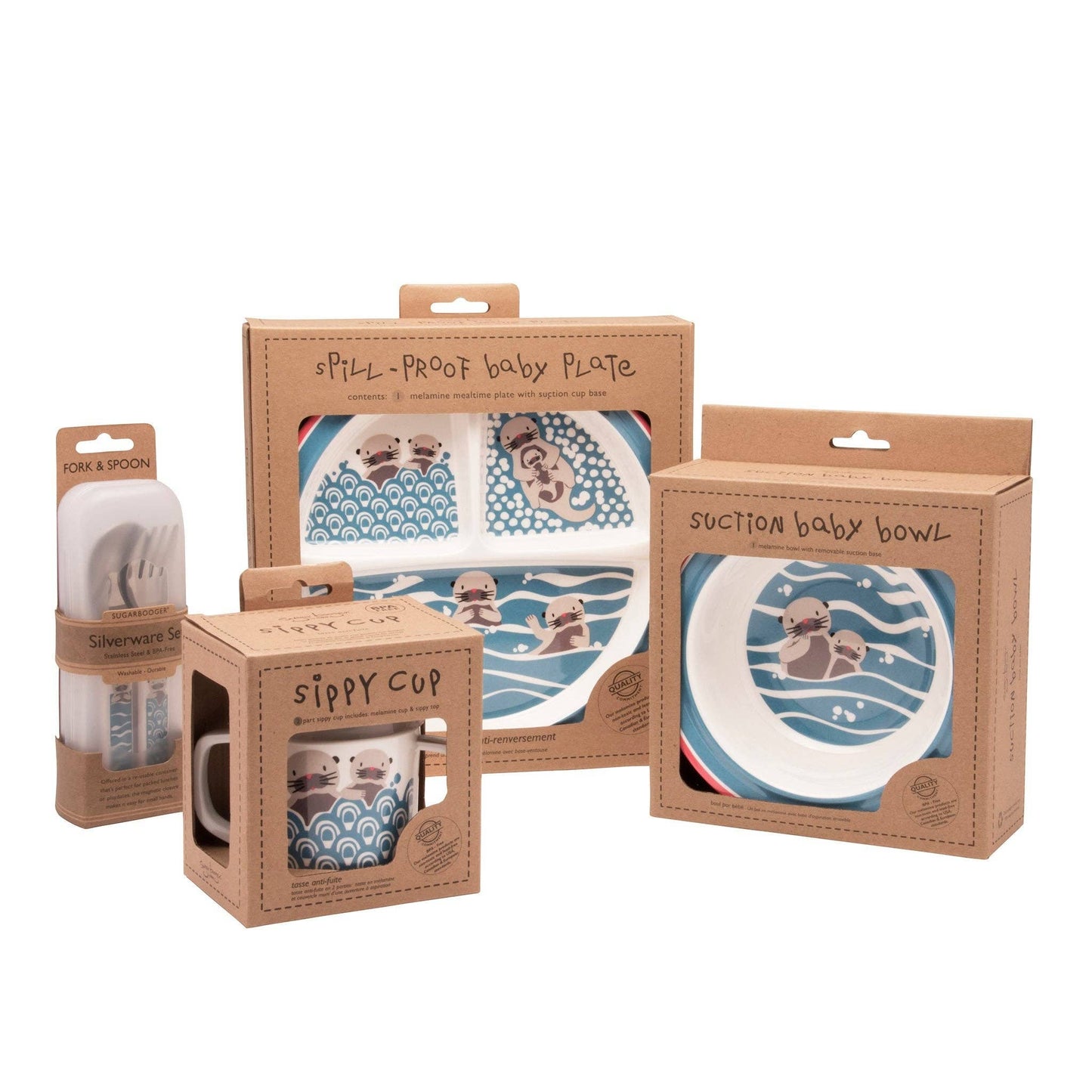 DIVIDED SUCTION PLATE: BABY OTTER