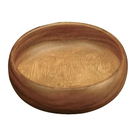 WOOD CALABASH BOWL 2"X6"