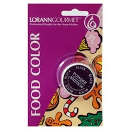 FOOD COLOR POWDER  BLK