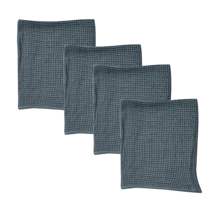 WAFFLE DISHTOWEL BLUE