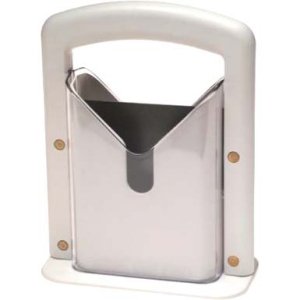 BAGEL GUILLOTINE SLICER WHITE