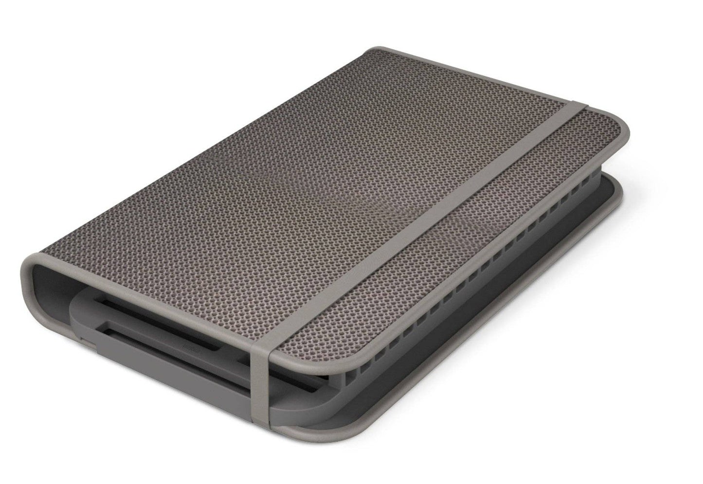 UDRY DISH RACK & UTENSIL CADDY WITH MAT