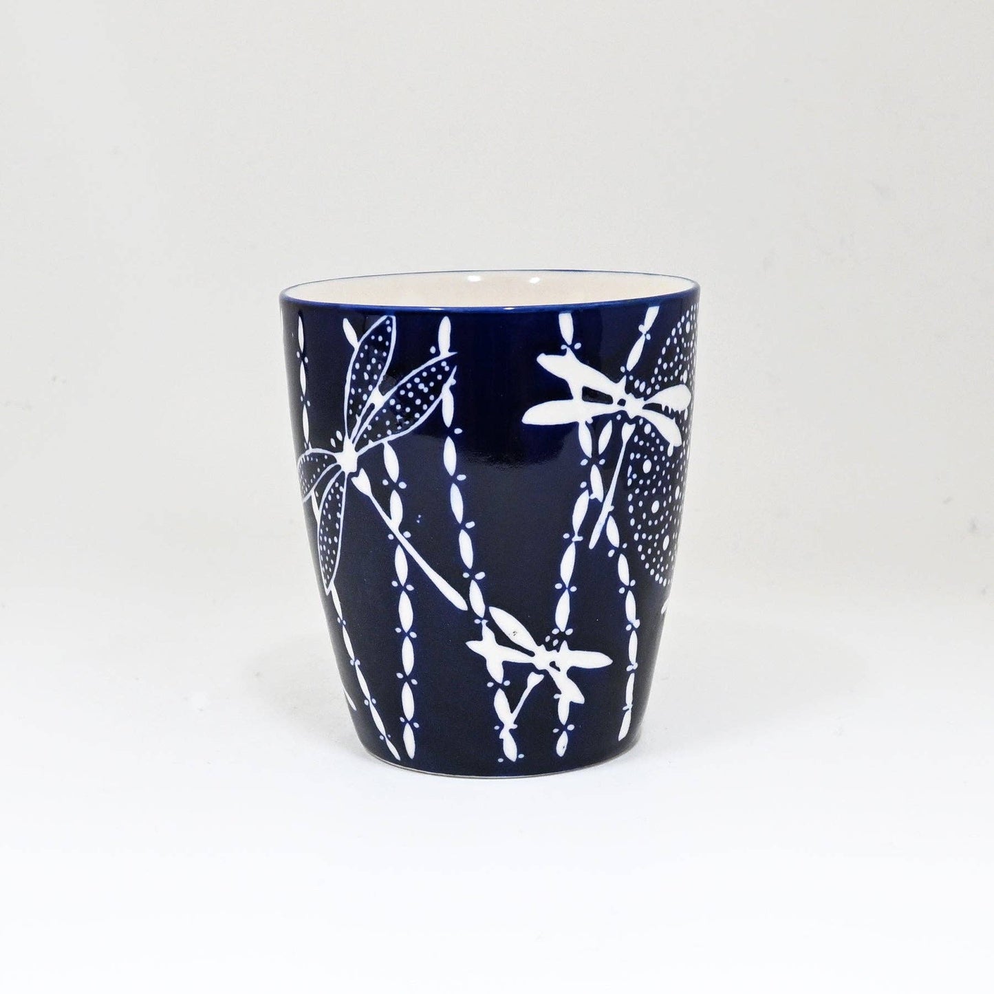 DRAGONFLY PORCELAIN MUG