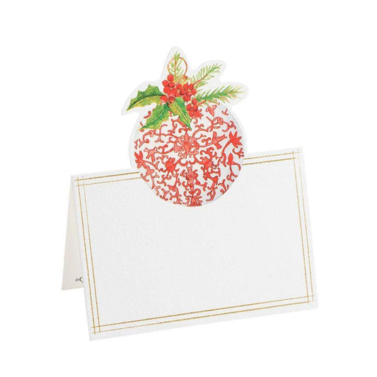 PLACE CARDS PORCELAIN ORNAMENTS